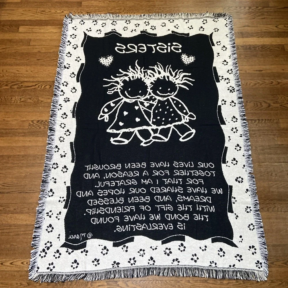 Sisters in Spirit AND Sisters Marci Children of the Inner Light Tapestry Blanket